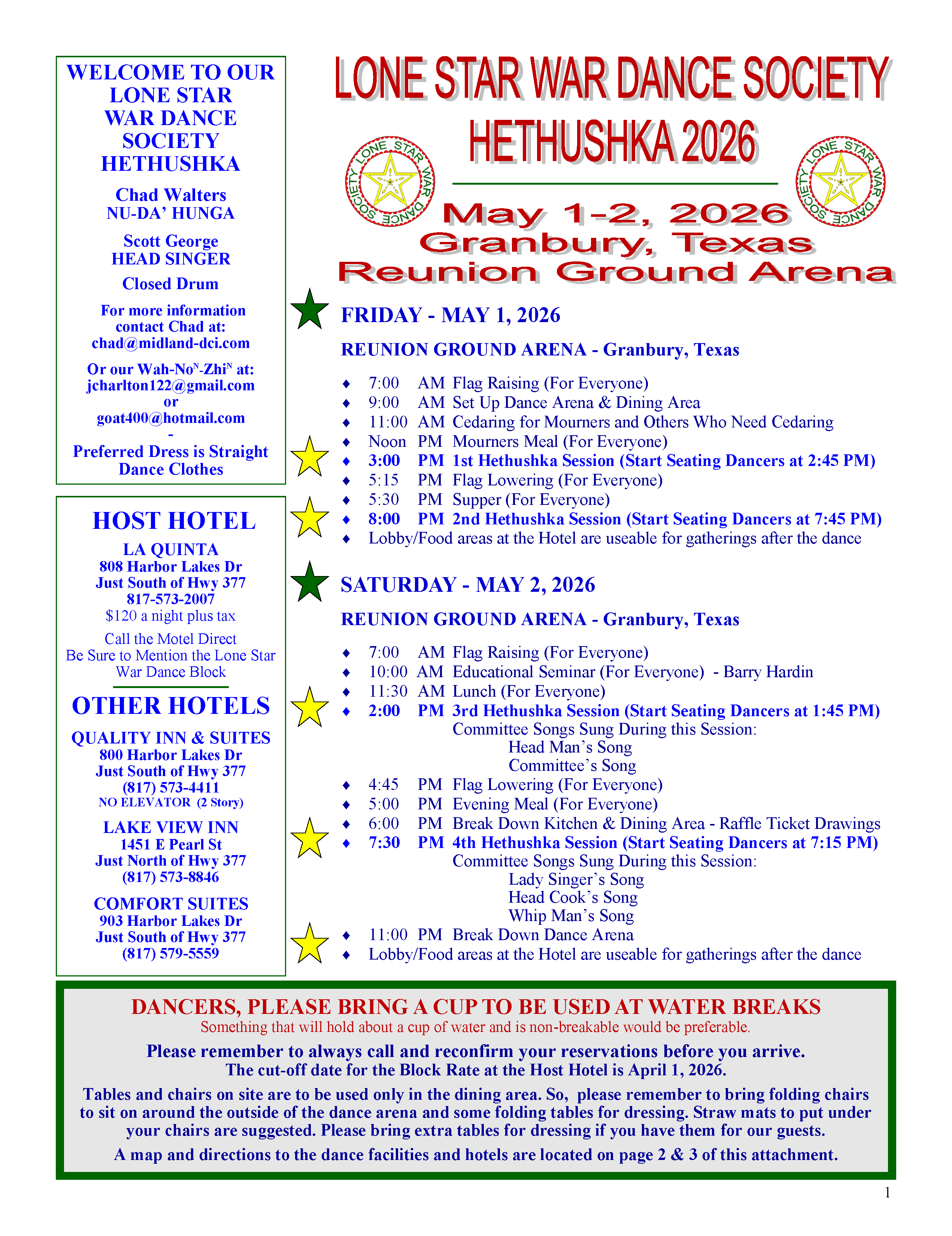 Lone Star Hethuska 2026